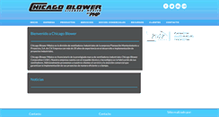 Desktop Screenshot of chicagoblower.mx
